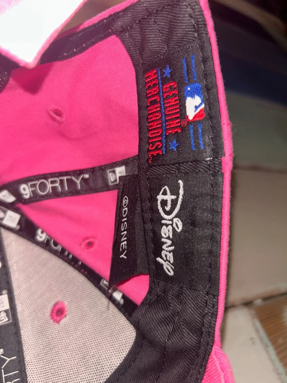 New Era Disney Minnie Mouse NY Yankees Pink Toddler Hat